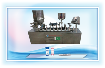 AUTOMATIC TUBE FILLING SEALING MACHINE
